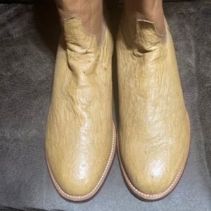Justin ostrich boots